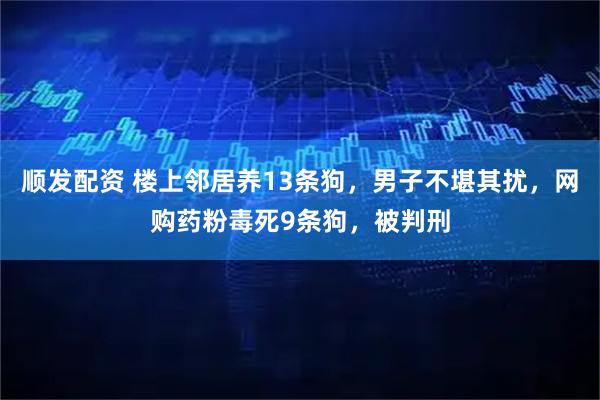 顺发配资 楼上邻居养13条狗，男子不堪其扰，网购药粉毒死9条狗，被判刑
