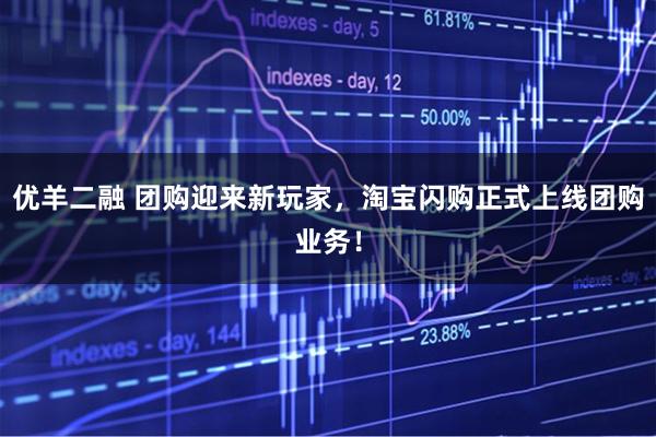 优羊二融 团购迎来新玩家，淘宝闪购正式上线团购业务！